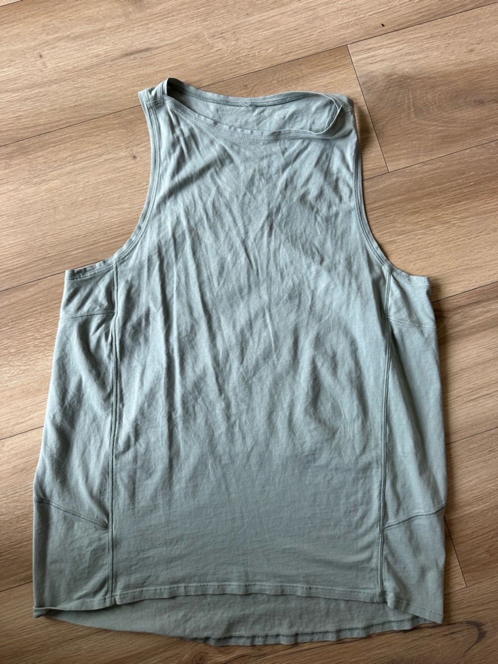 Lululemon Sage Green Racerback Tank Top Athletic Yoga Size L